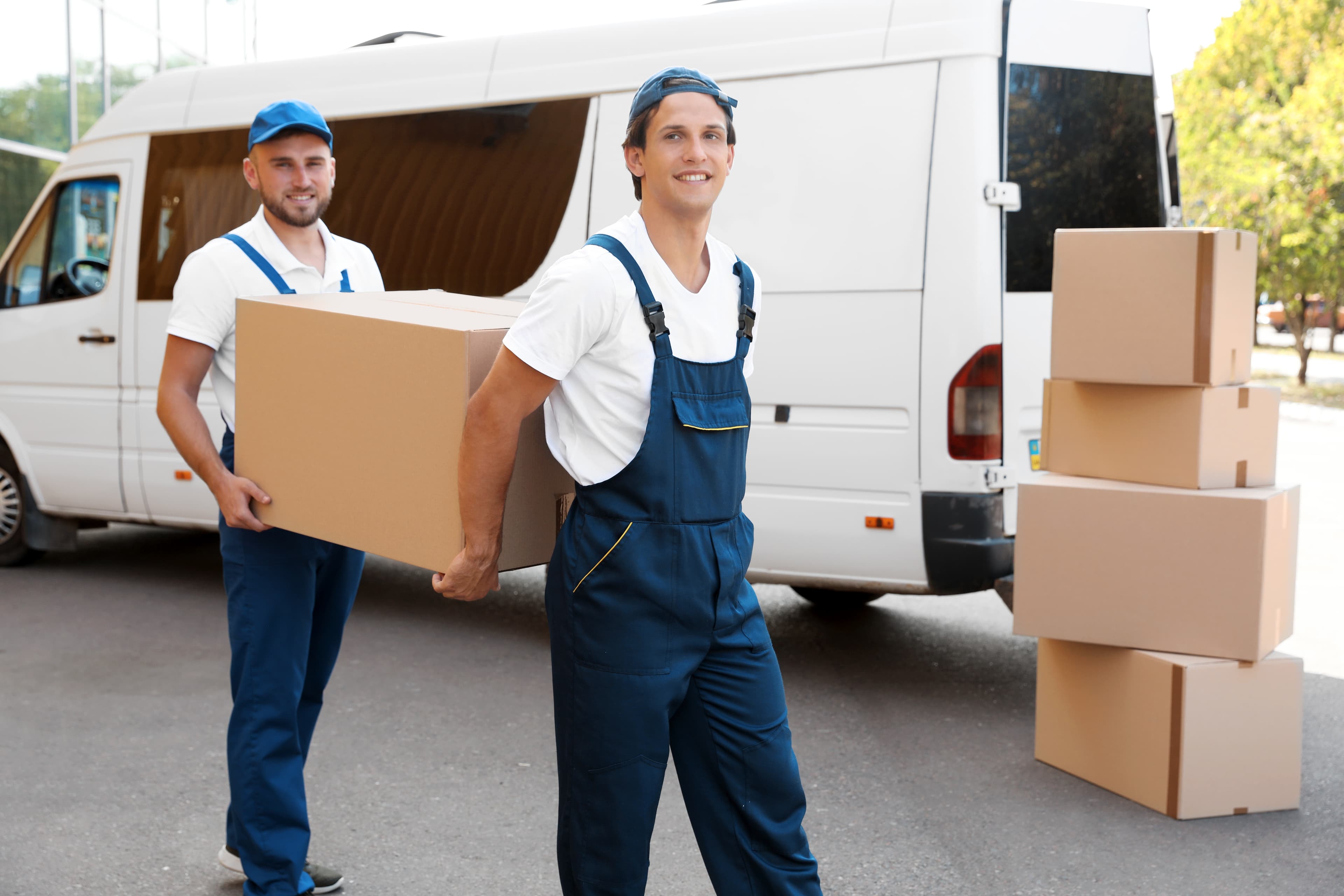 Bronx movers carrying furniture